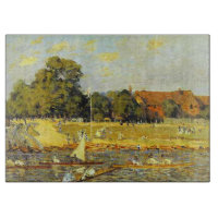 Regatta at Hampton Court Alfred Sisley Poster
