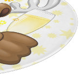 Planche À Découper Reindeer Drunk Funny Caractère de Noël (Coin)