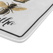 Planche À Découper Reine Bee couronnée (Coin)