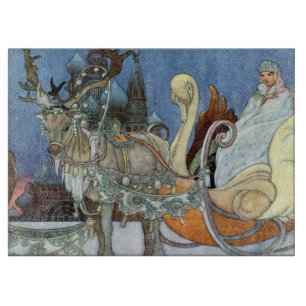 Planche À Découper Reine des neiges Russe Princesse Reindeer