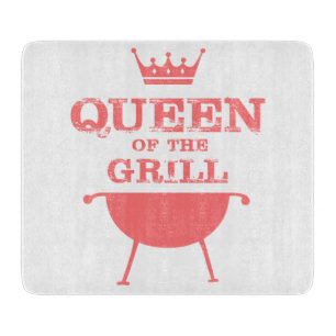 Planche À Découper Reine Du Grill, Rose
