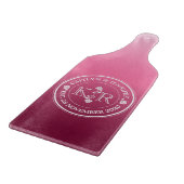 Planche À Découper Relation de Equals Monogramme Rose rose Ombre (Coin)