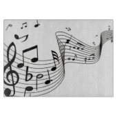 Planche À Découper Remarques musicales cool (Devant)