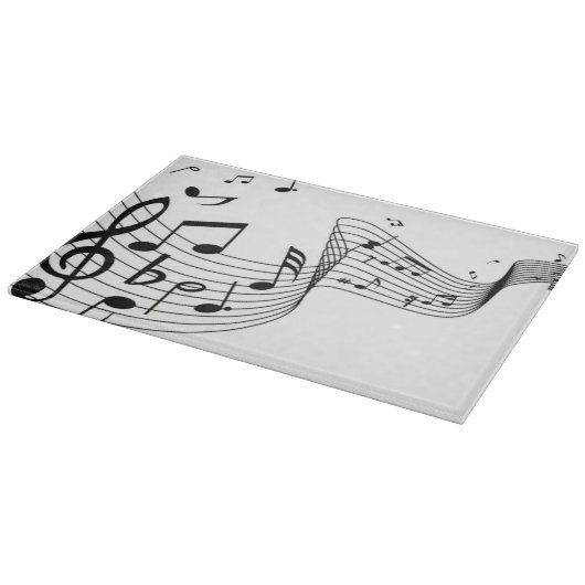 Planche À Découper Remarques musicales cool (Coin)