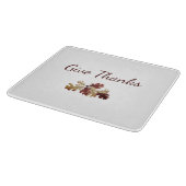 Planche À Découper Remerciements Remerciements Automne automne Foliin (Coin)