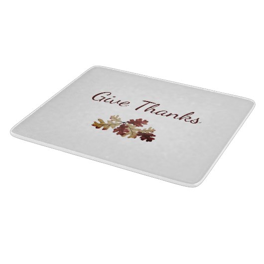 Planche À Découper Remerciements Remerciements Automne automne Foliin (Coin)