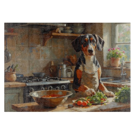 Planche À Découper Renard anglais de cuisine dans la cuisine (Devant)