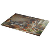 Planche À Découper Renard anglais de cuisine dans la cuisine (Coin)