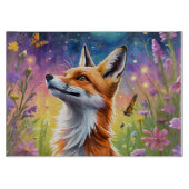 Planche À Découper Renard Majestueux (Devant)