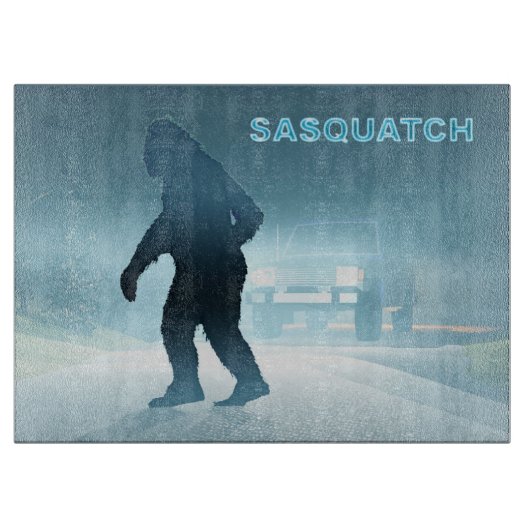 Planche À Découper Rencontre Sasquatch (Devant)