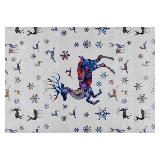 Planche À Découper Renne de Noël (Devant)