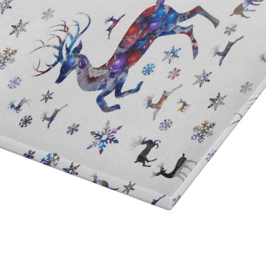 Planche À Découper Renne de Noël (Coin)