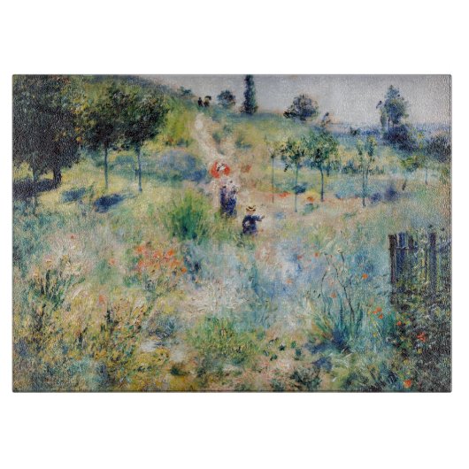 Planche À Découper Renoir - Chemin menant à travers l'herbe haute (Devant)
