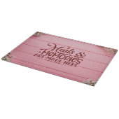 Planche À Découper Repas et souvenirs sont faits ici (Coin)