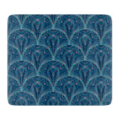 Planche À Découper Repeating geometric Art Deco pattern (Devant)