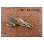 Planche À Découper Repose Red Kangaroo Buck (Devant)