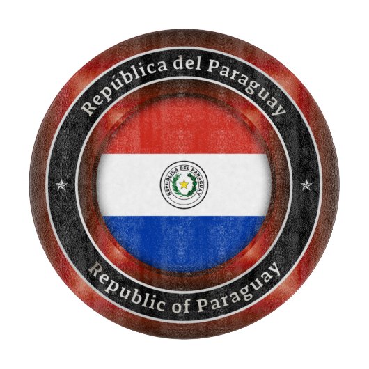 Planche À Découper Republic of Paraguay (Devant)