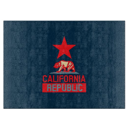 Planche À Découper République de Californie à l'esprit urbain (Devant)