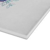Planche À Découper Requiem Fleur Bleue (Coin)
