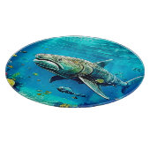 Planche À Découper Requin Prédateur Océanique Art (Coin)