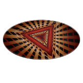 Planche À Découper Réseau d'Imaginaires 3D Conception graphique fract (Coin)