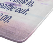 Planche À Découper Respiration, Respiration, Avance, Motivation (Coin)