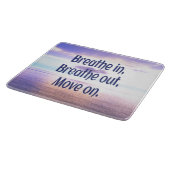 Planche À Découper Respiration, Respiration, Avance, Motivation (Coin)