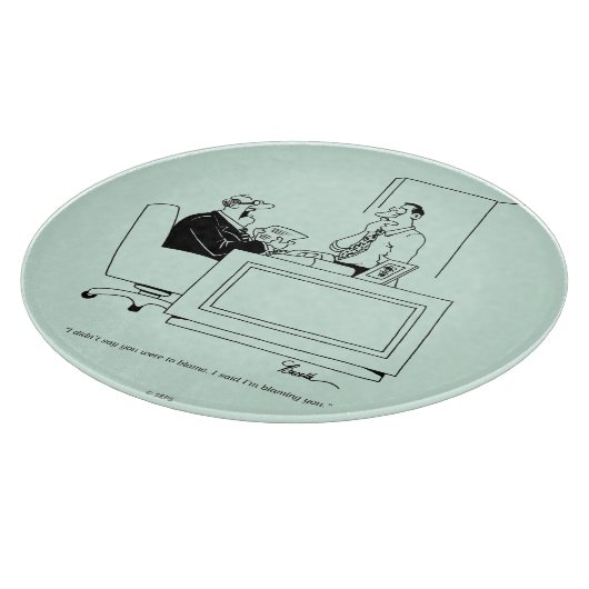 Planche À Découper Responsabilité Office (Coin)