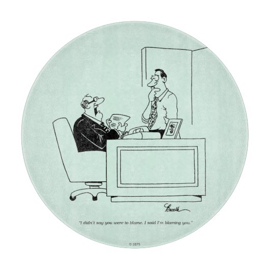 Planche À Découper Responsabilité Office (Devant)