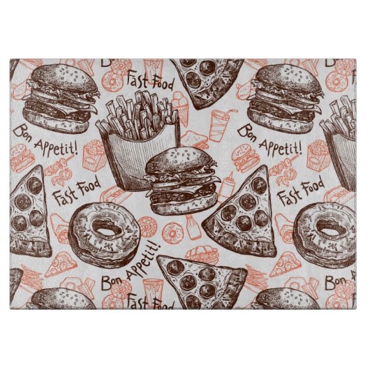 Planche À Découper Restauration rapide (Devant)