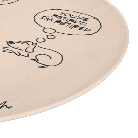 Planche À Découper Retraité (Coin)