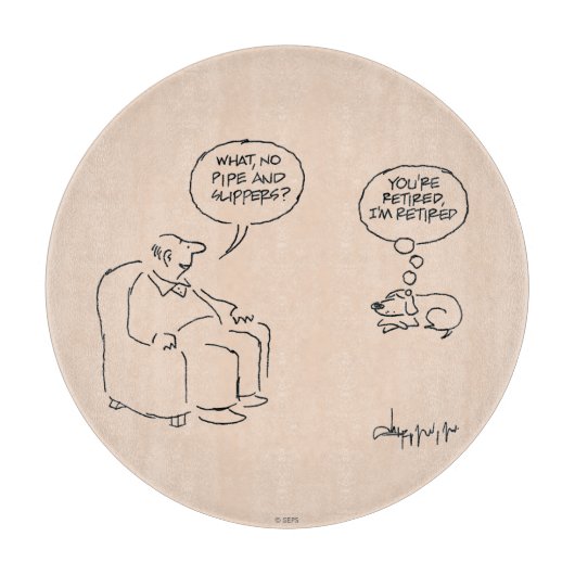 Planche À Découper Retraité (Devant)