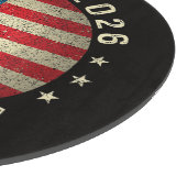 Planche À Découper Retraité 2026 plus mon problème Drapeau américain (Coin)