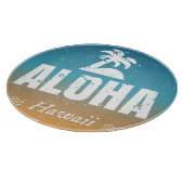 Planche À Découper Rétro Aloha Hawaï (Coin)