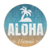 Planche À Découper Rétro Aloha Hawaï (Devant)
