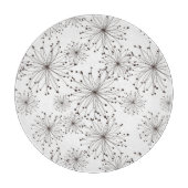 Planche À Découper Rétro arrière - plan floral (Devant)