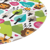 Planche À Découper rétro faune de lion de safari d'enfants (Coin)