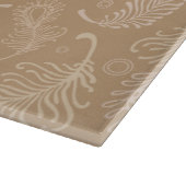 Planche À Découper Rétro-feater-pâle-motif (Coin)