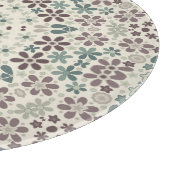 Planche À Découper Rétro, floral (Coin)