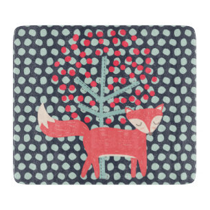 Planche À Découper Retro Fox