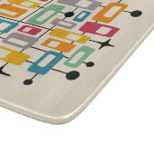 Planche À Découper Retro Mid-Century Moderne Abstrait (Coin)