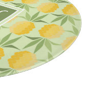 Planche À Découper Rétro monogramme des ananas | (Coin)