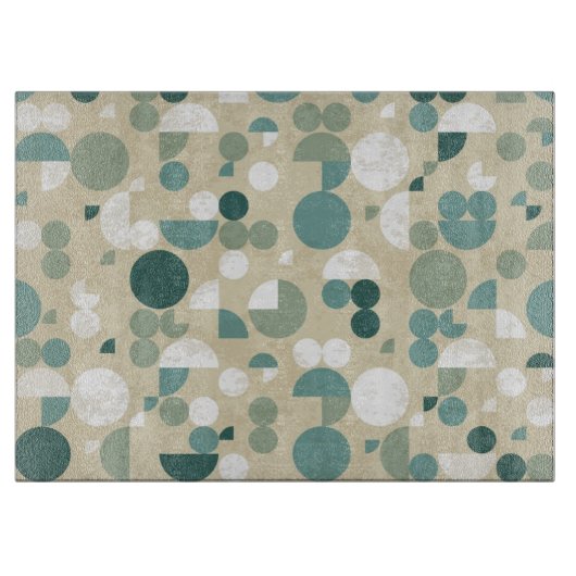 Planche À Découper Rétro motif abstrait (Devant)