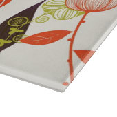 Planche À Découper Rétro motif floral 2 2 (Coin)