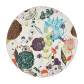 Planche À Découper Rétro motif floral 2 2 (Devant)