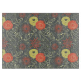 Planche À Découper Rétro motif floral 3 (Devant)