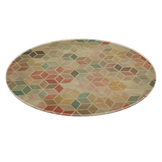 Planche À Découper Rétro motif géométrique 5 (Coin)