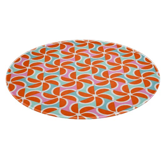 Planche À Découper Rétro motif orange de cale (Coin)