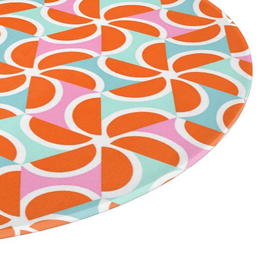 Planche À Découper Rétro motif orange de cale (Coin)