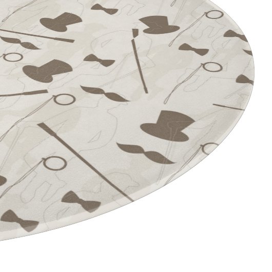 Planche À Découper Rétro motif pour l'homme 2 (Coin)